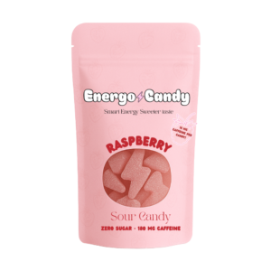 Raspberry sour candy